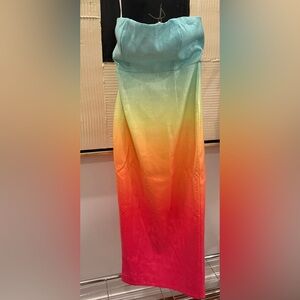 Malibu Ombre Sequin Midi Dress